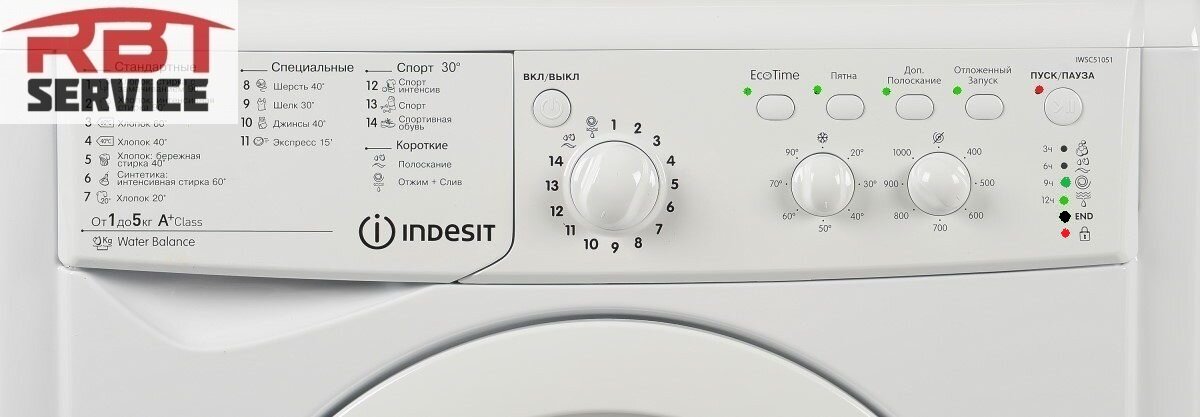 Ремонт стиральных машин Indesit