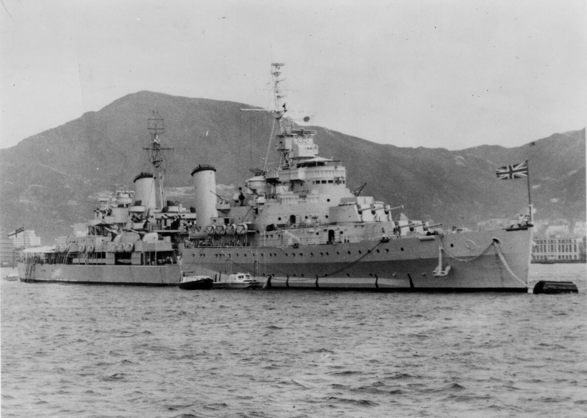 Лёгкий крейсер "Белфаст"       Фото из свободных источников