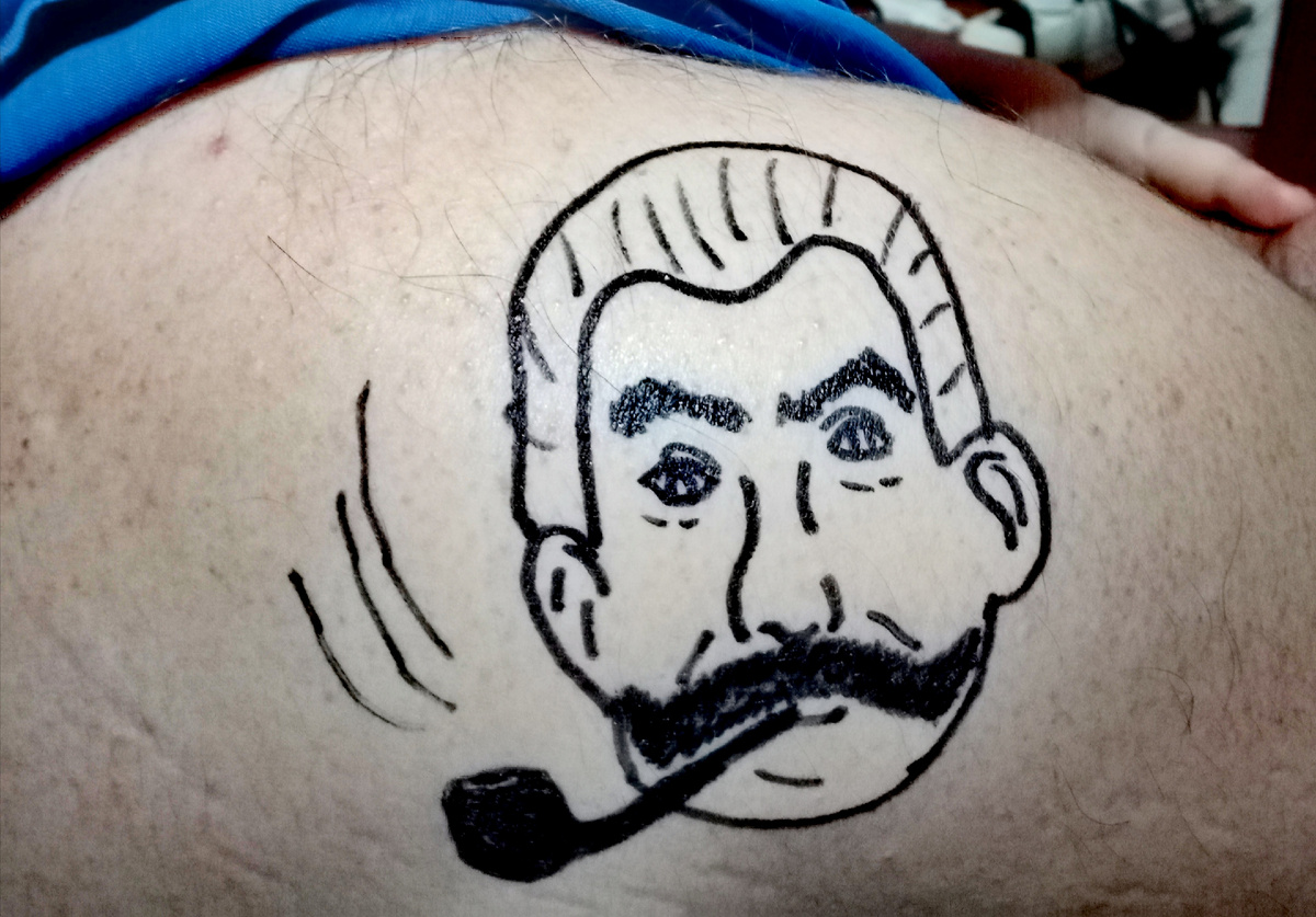 Пример творчества популярного художника