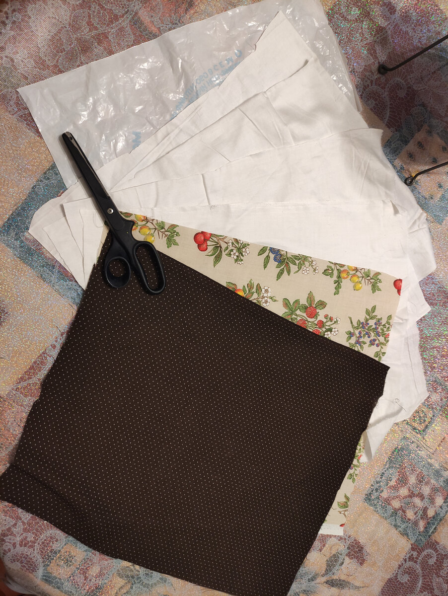 Пеленка с несколькими слоями хб ткани