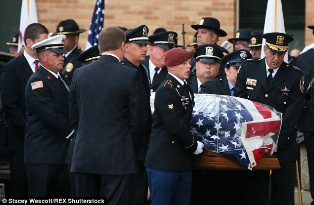 Похороны лейтенанта полиции