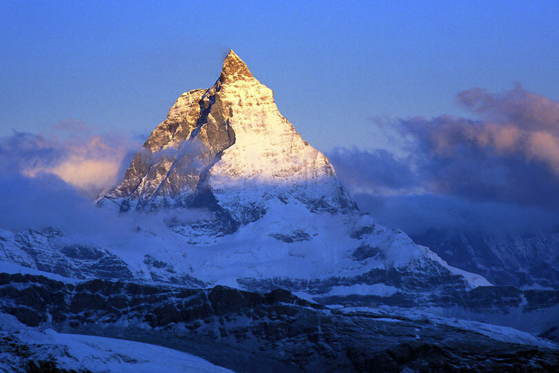 Matterhorn гора в Швейцарии