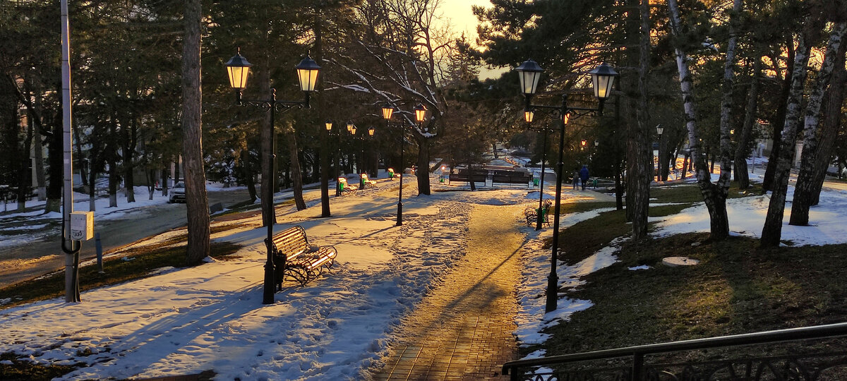 Пятигорск, конец марта 2022 года