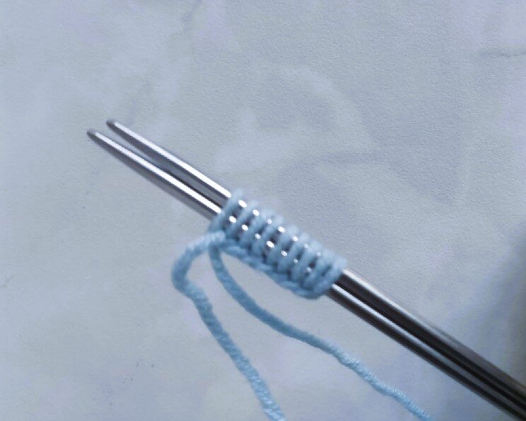 Набрали 9 петель