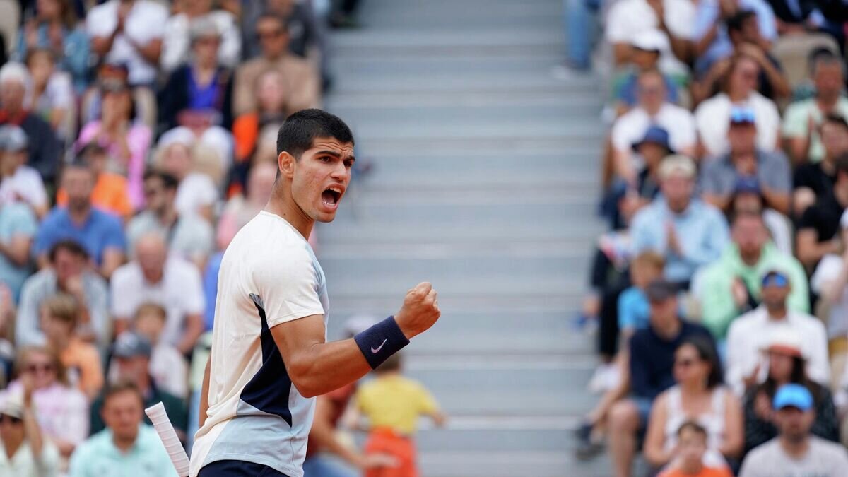    Испанский теннисист Карлос Алькарас© Nicolas Gouhier / FFT