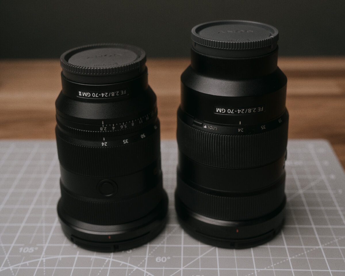 Sony GM 24-70 2.8 вторая версия против первой