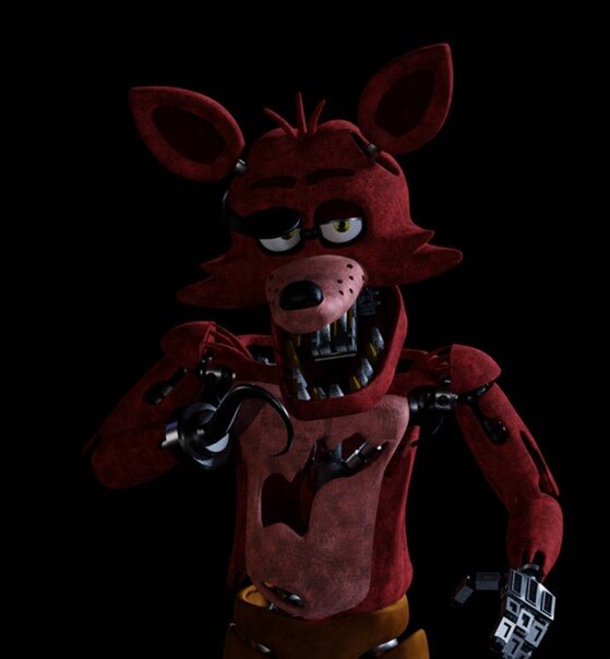 Фотография фокси из fnaf 1