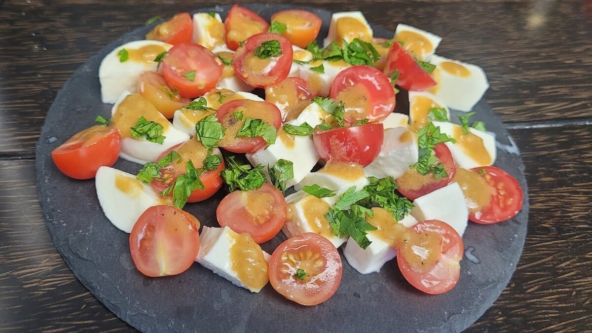    Быстрый рецепт закуски из помидоров