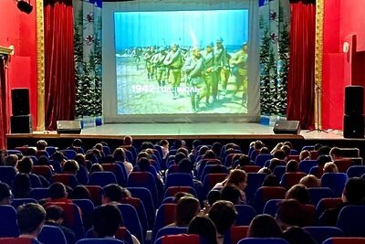   Показы в кинотеатрах Подмосковья художественного фильма Сергея Бондарчука «Они сражались за Родину» к 80-й годовщине победы в Сталинградской битве ©Пресс-служба министерства культуры и туризма Московской области