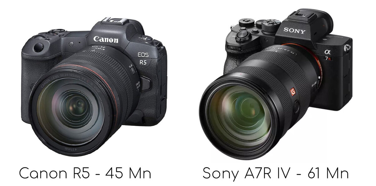 Современные камеры с "тяжёлым", но далеко не рекордным разрешением