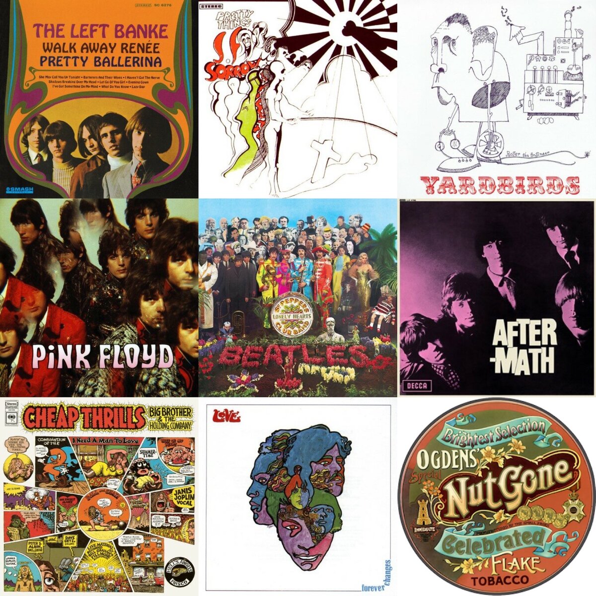  Продолжаем наслаждаться лучшими пластинками 60-х...  The Beatles - Sgt.