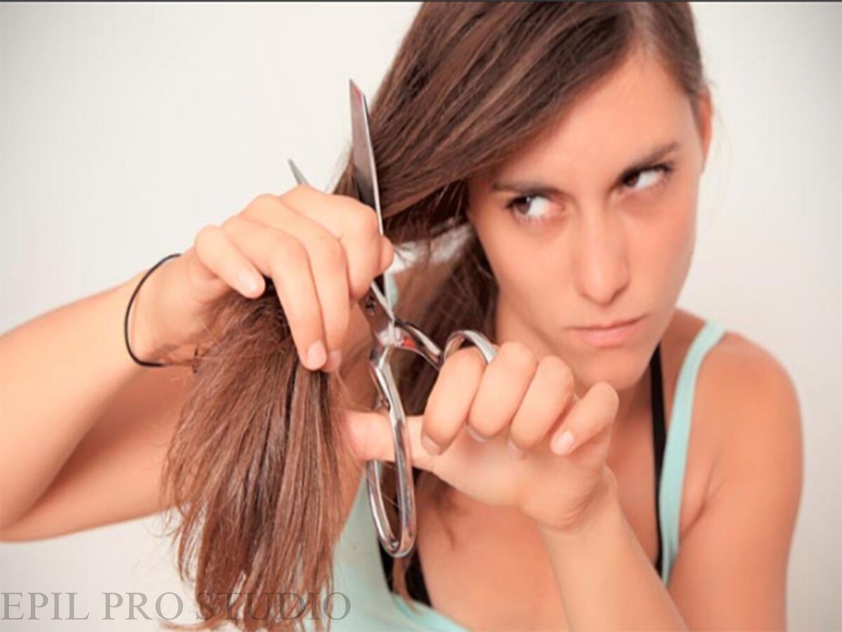 не стригите себя самостоятельно