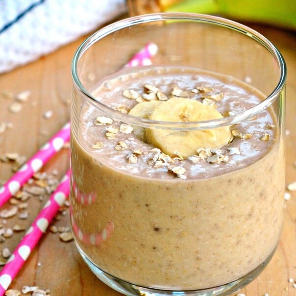 Вариант сервировки смузи