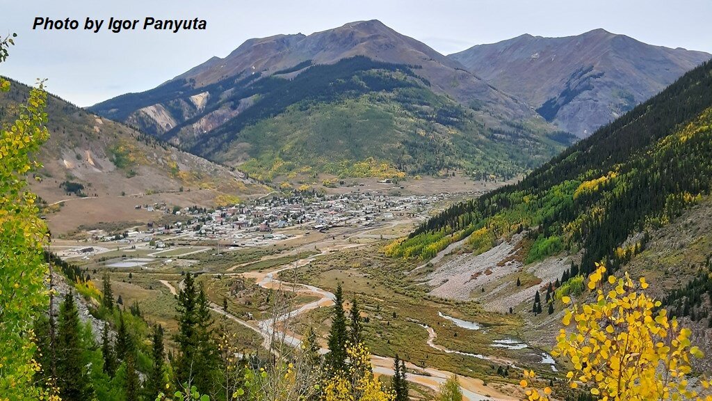 Город Силвертон, Колорадо, США