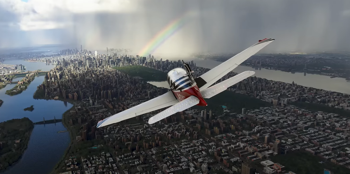 Скриншот игры Microsoft Flight Simulator