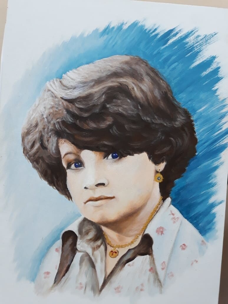 Портрет медсестры кисти благодарного пациента.