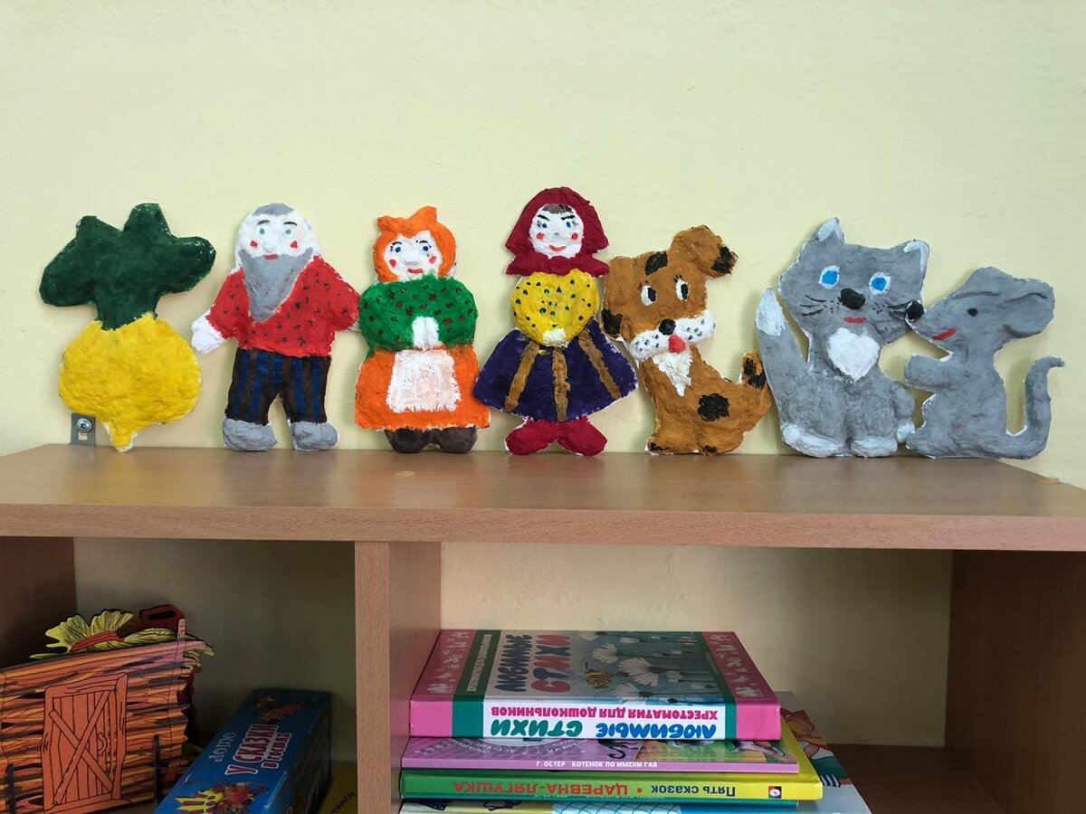 Персонажи к русской народной сказке "Репка"