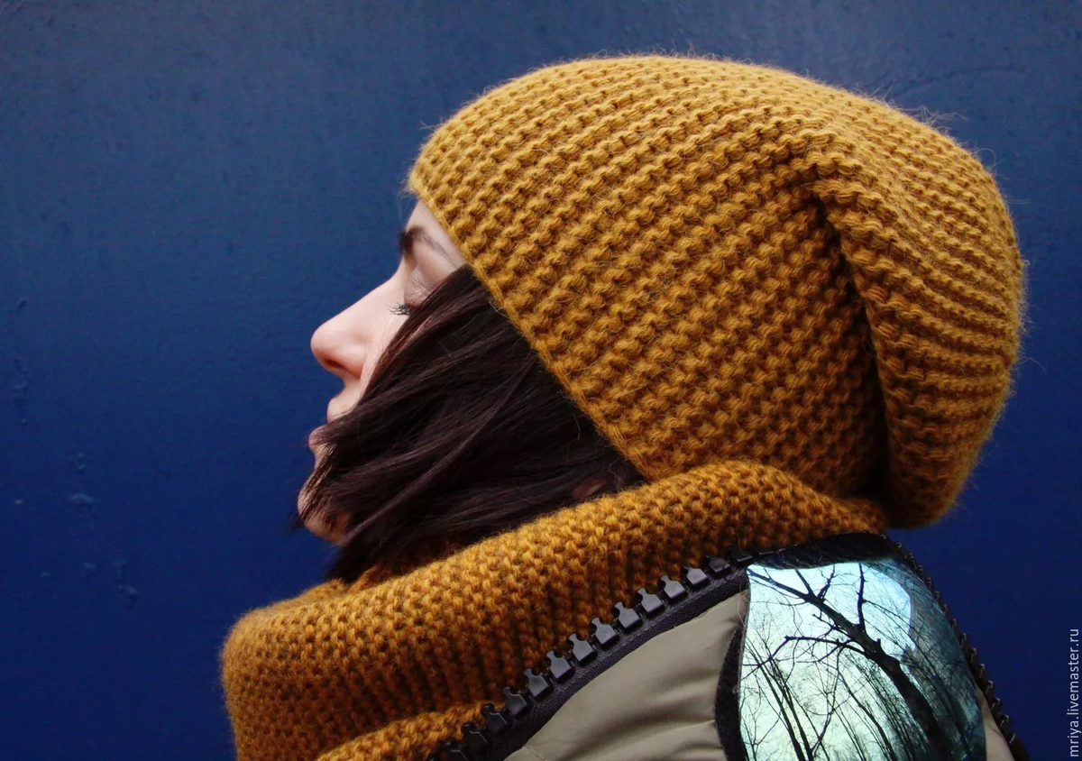 https://www.livemaster.ru/item/13107659-aksessuary-gorchichnaya-shapka-bini-platochnoj-vyazki