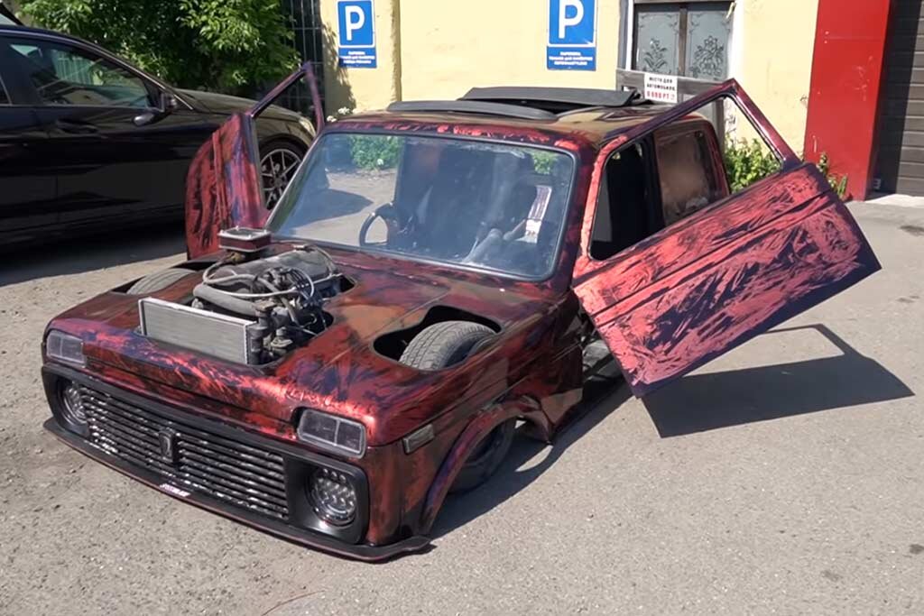 Лада Нива заниженная