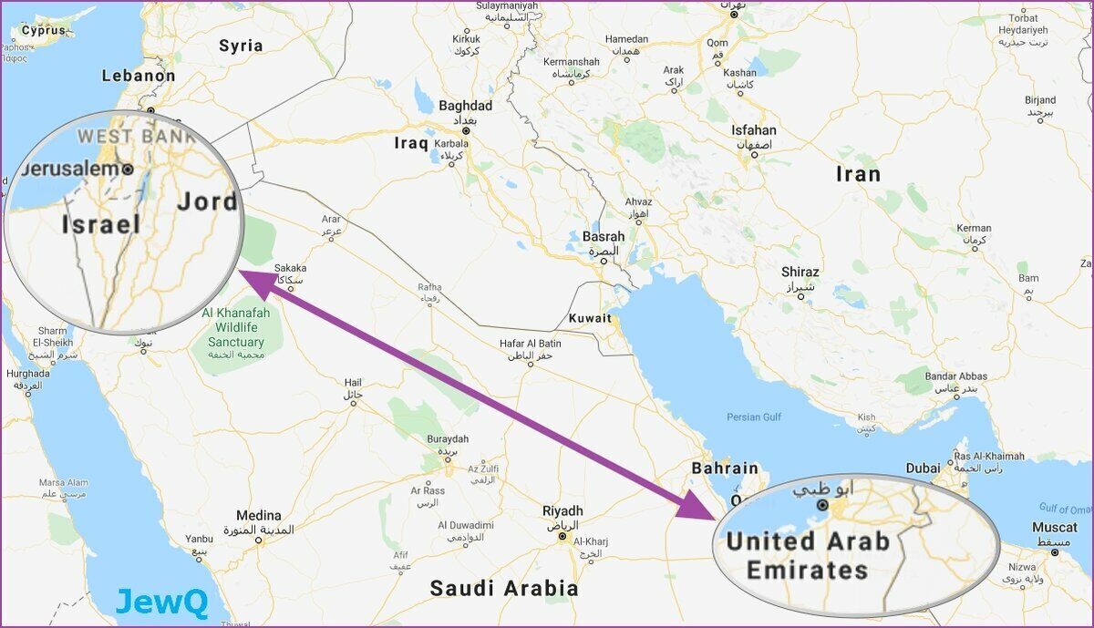 Дубай саудовская аравия карта