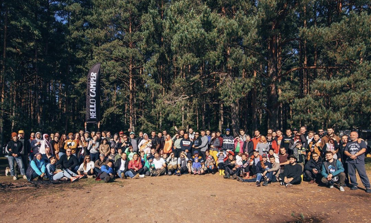 Дружная команда в полном сборе 