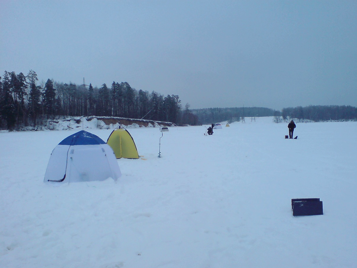 Мы на Можайском водохранилище