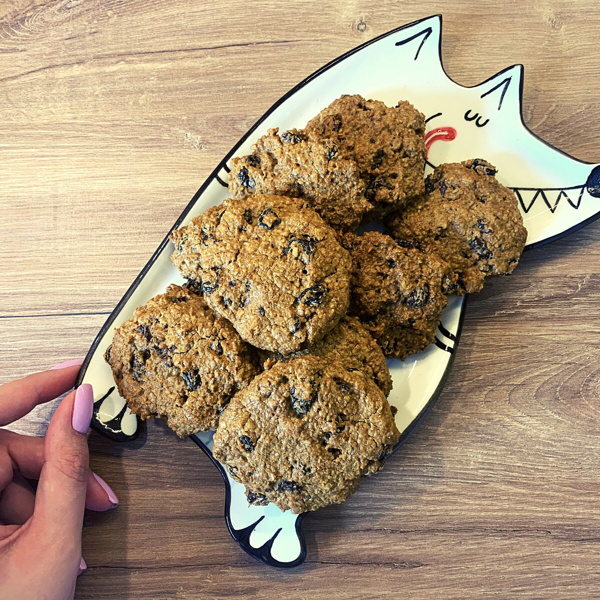 Овсяные печенья от хозяюшки