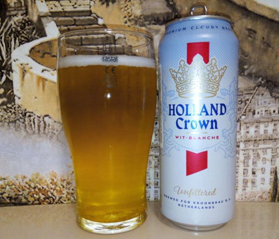 «Holland Crown Wit / Blanche Unfiltered» в стакане. Фото автора