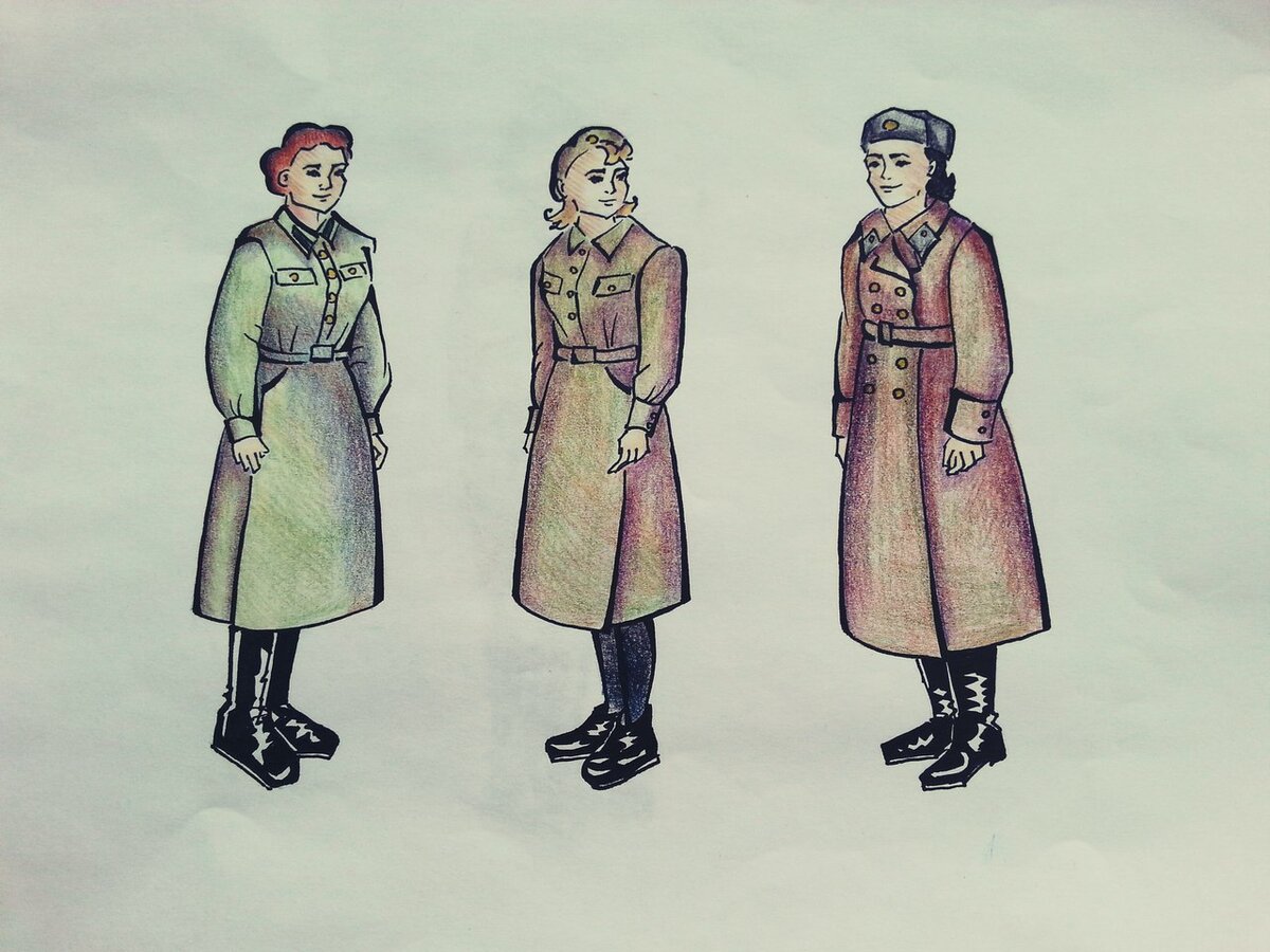 Одежда 1941 1945 года
