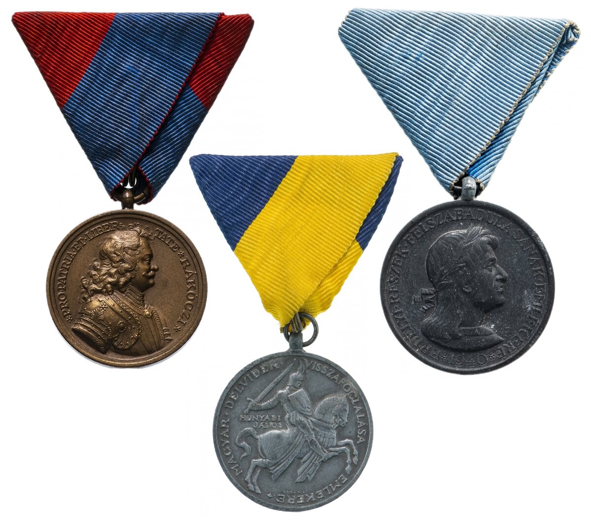 Венгерские "медали реванша" , учреждённые за "освобождение" исторических земель страны (коллаж мой)