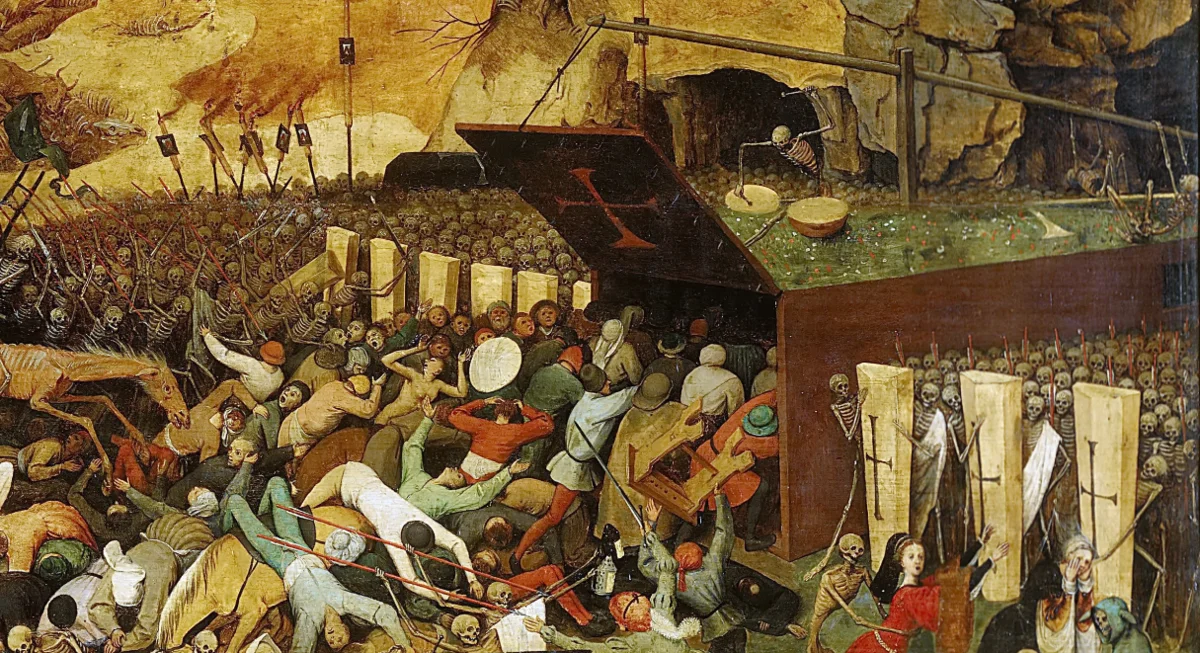  Питер Брейгель Старший, «Триумф смерти», 1562, Мадрид, музей Прадо