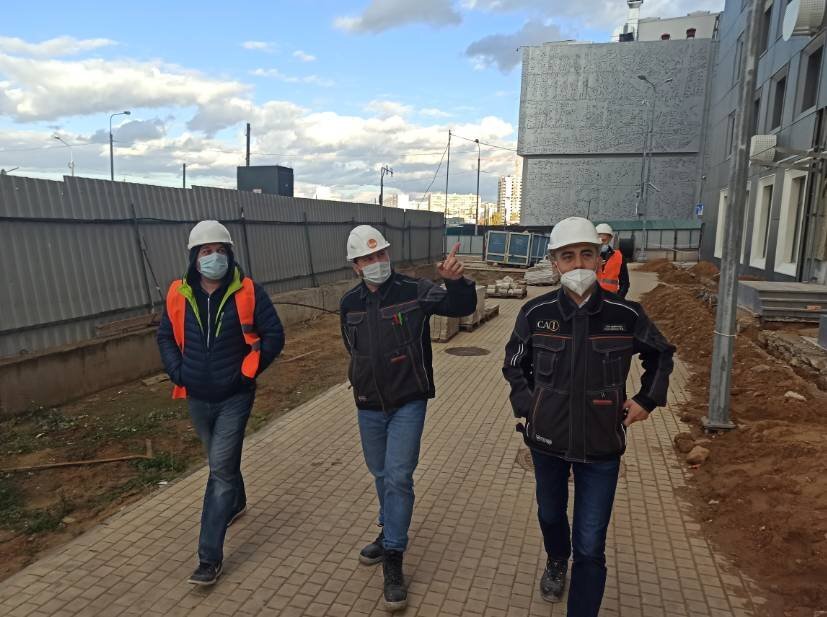 Экскурсия для дольщиков на ЖК "Городские истории". Фото: телеграм-канал ЖК "Городские истории"