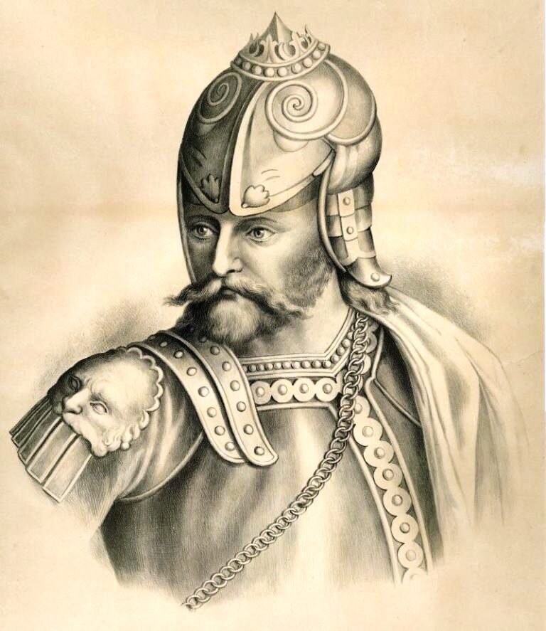 Собирательный образ Гедимина. Яндекс картинки. 