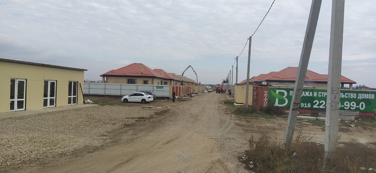 Полно новых застроек