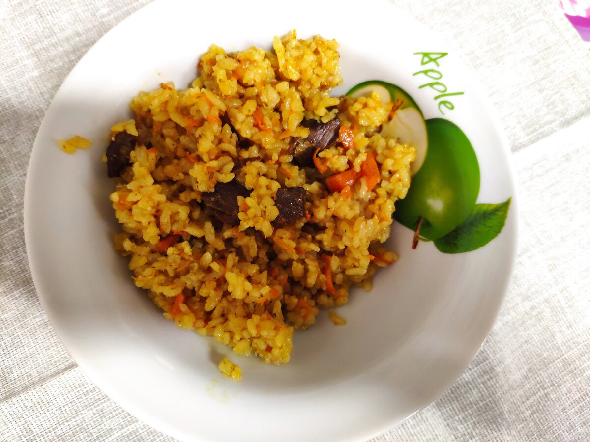 Плов моего мужа