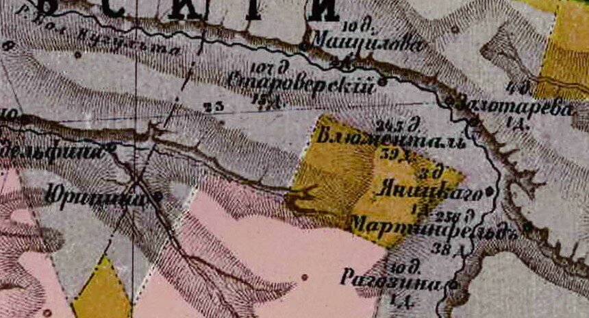Карта никифораки ставропольской губернии