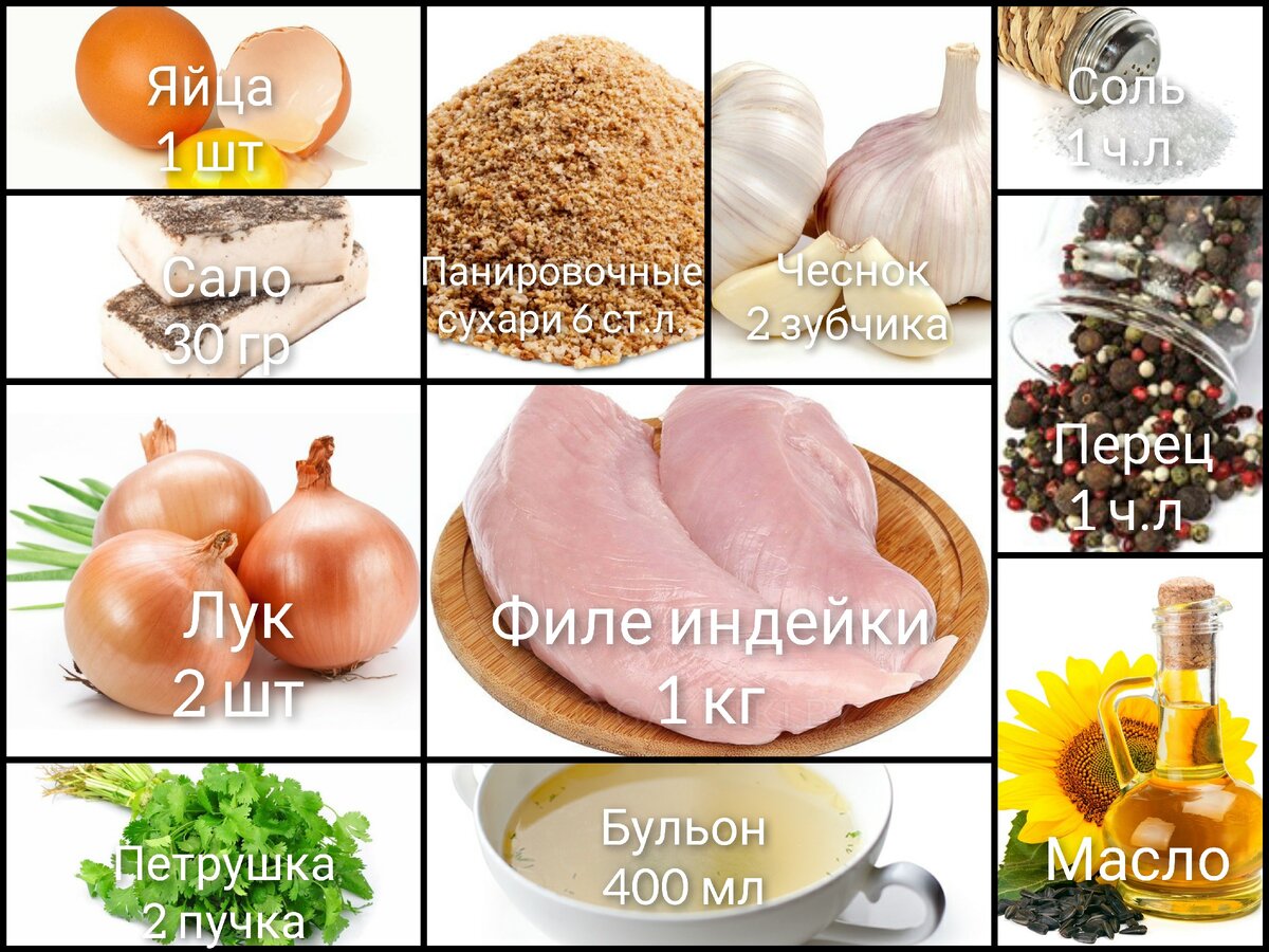 Список продуктов 