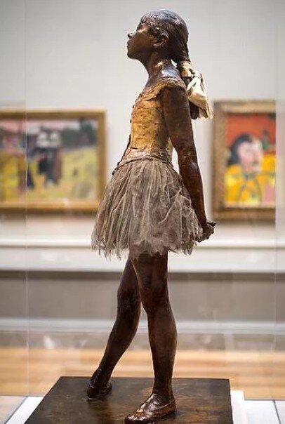 Маленькая танцовщица четырнадцати лет. Эдгар Дега. 1881 г.