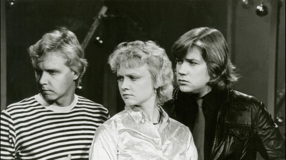 Янне Вески с братом и Тынисом Мяги