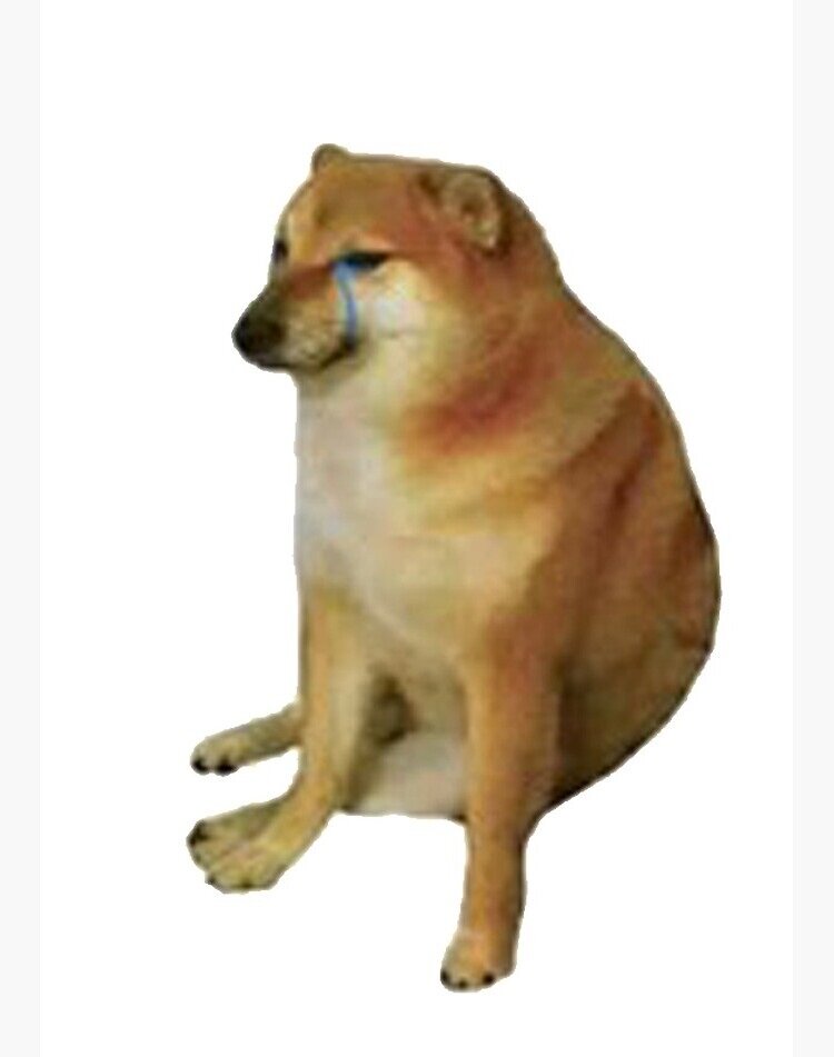 "Плачущий " Чимс плачет