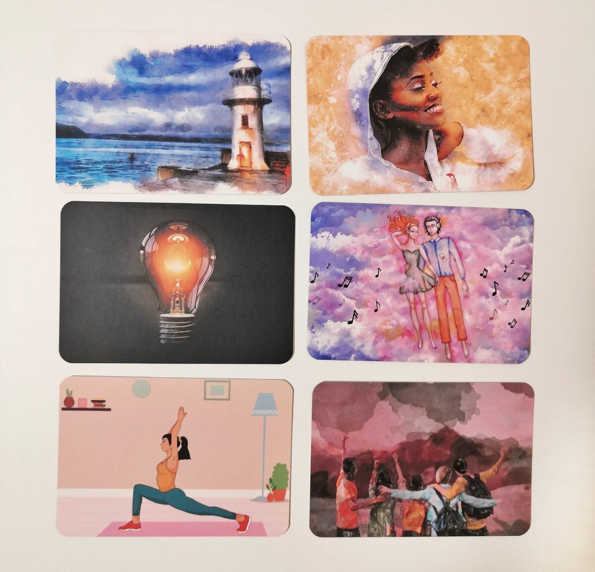 Карты из колоды "Да, я могу!" из набора МАК "Да всё ты можешь!"