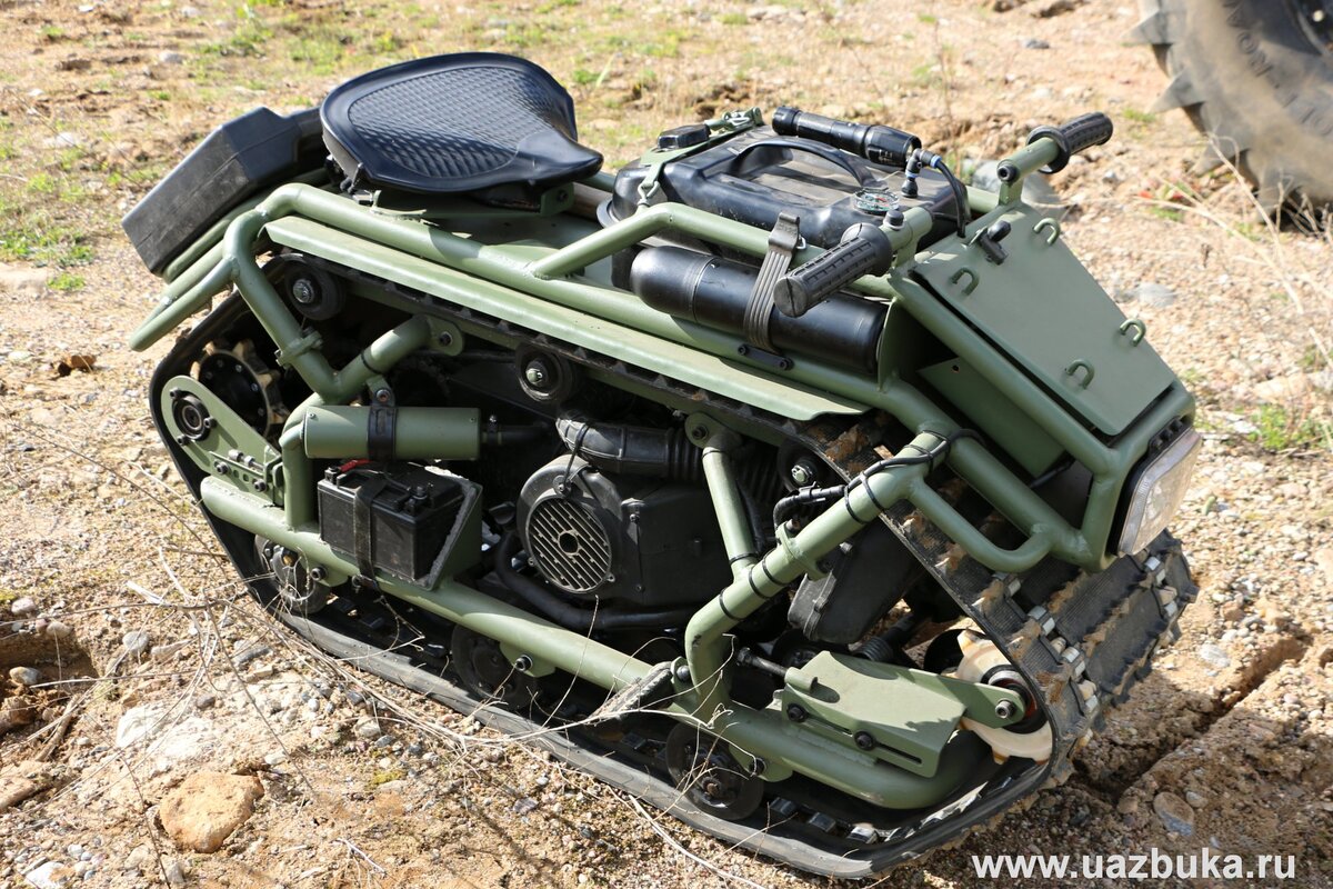 Это первая модель вездехода Хомяк