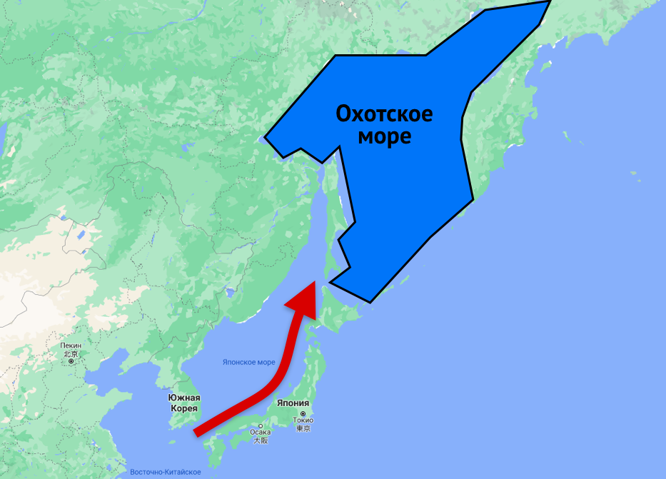 Владивосток омывают моря. Охотское море Владивосток. Охотское море на карте. Пролив между Сахалином и материком. Охотское и японское море.