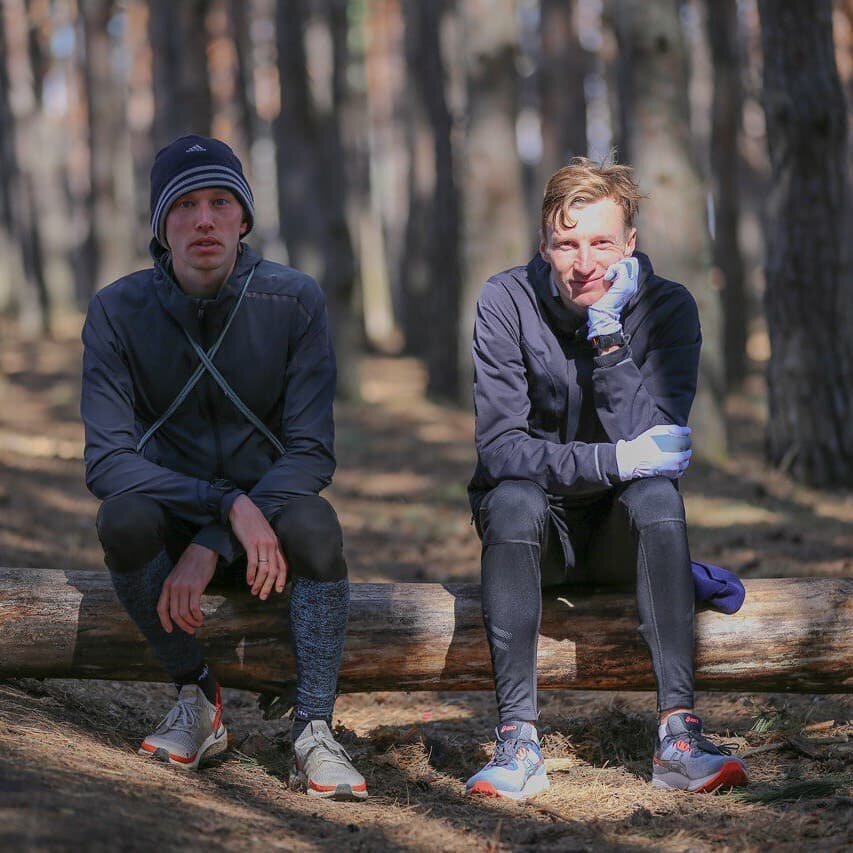 Степан Киселев и Искандер Ядгаров. Фото:  instagram.com/stepan_kiselev_run/