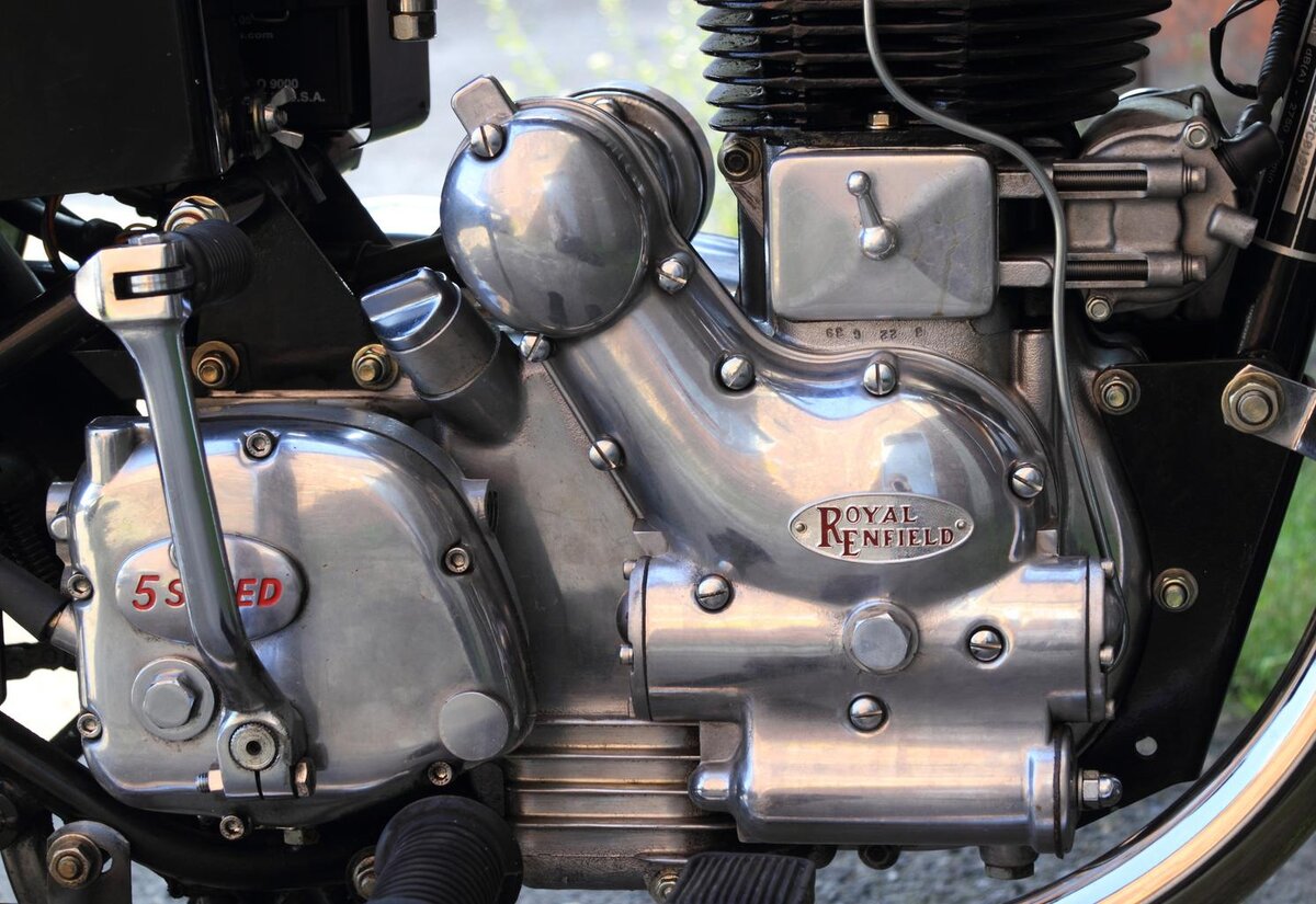 Двигатель Royal Enfield (фото free-images.com) 
