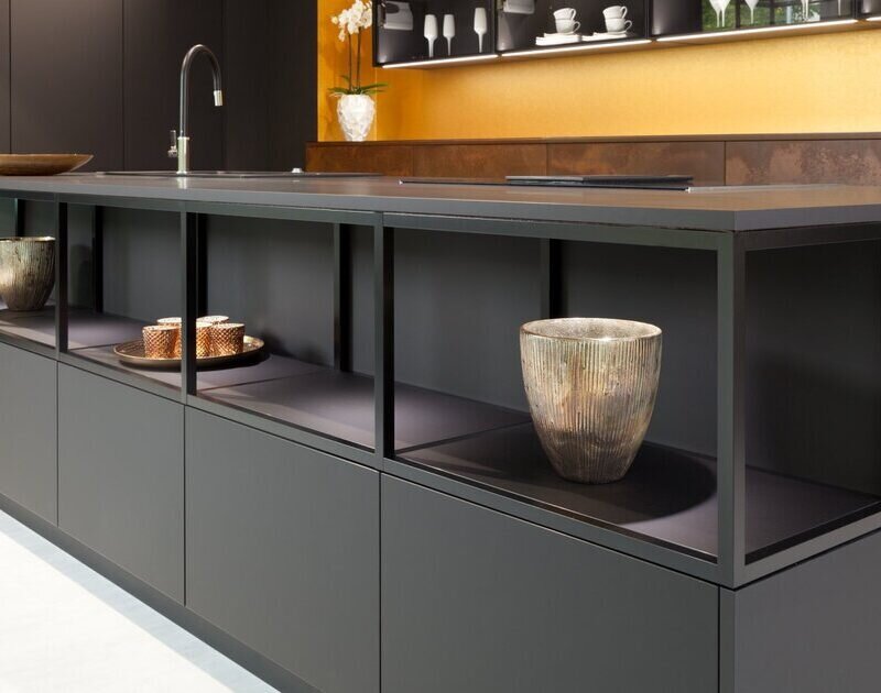 алюминиевый каркас для кухни "Пластик Акрил"