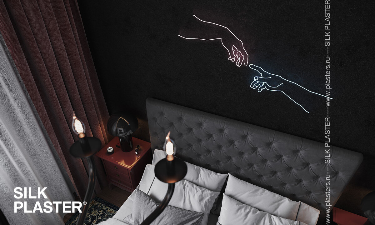 Спальня в стиле Loft