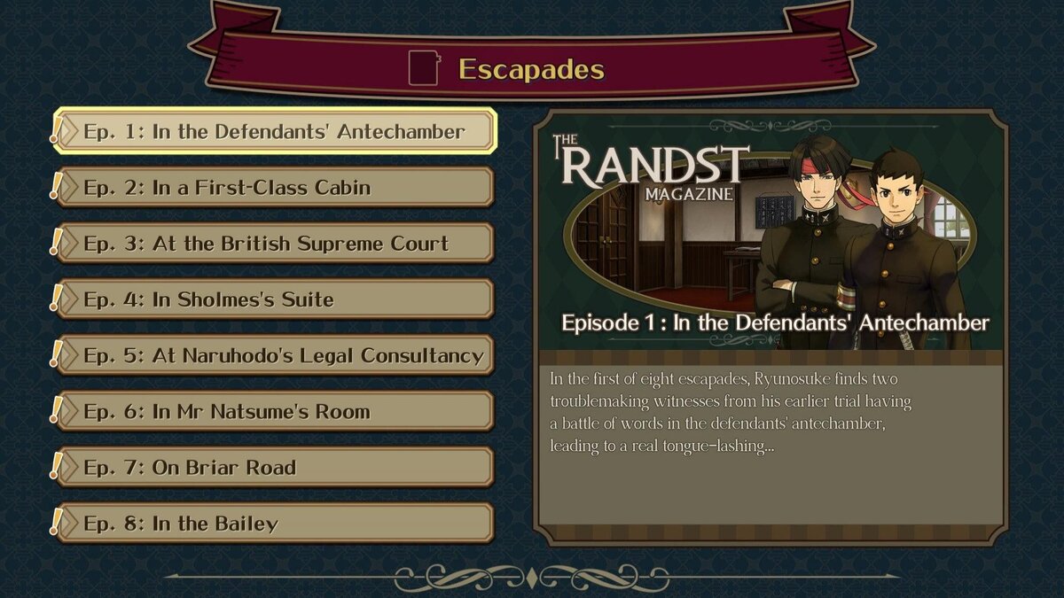 Кадры из игры