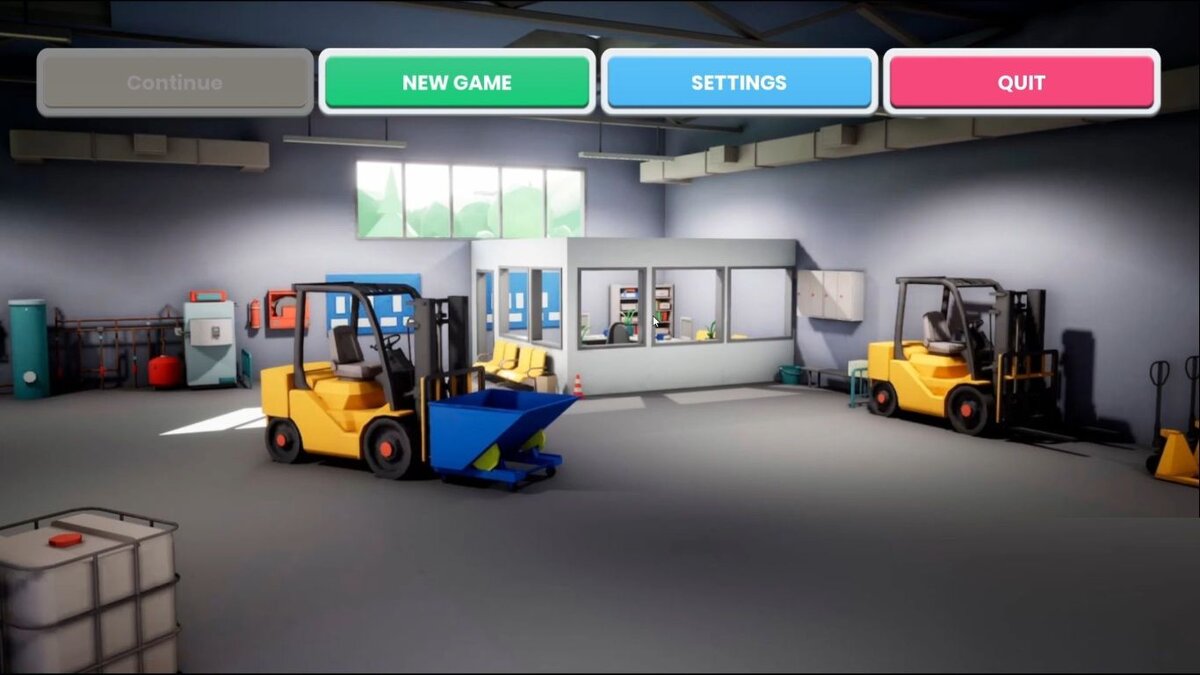 Стартовый экран выглядит симпатично. И он не обманывает: графика в игре такая же