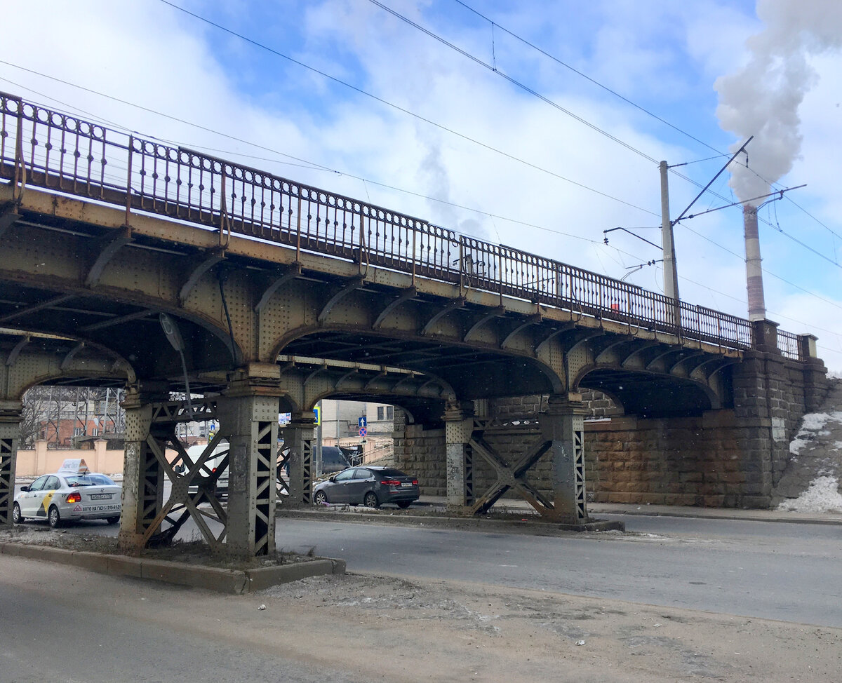 железнодорожный мост в санкт петербурге